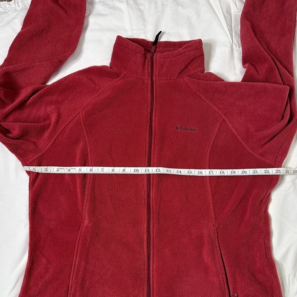 Columbia Fleece Zip Up Jacket Size XL - Picture 6 of 8